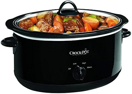 8 Quart Manual Slow Cooker – Black - Curated Catalog N2