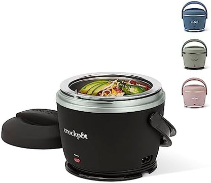 Electric Lunch Box Food Warmer 20oz – Black - Curated Catalog R6
