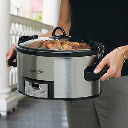 Cook & Carry 6 Quart Programmable Slow Cooker - Curated Catalog B6