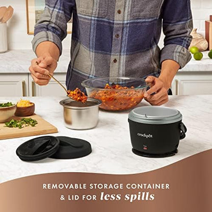 Electric Lunch Box Food Warmer 20oz – Black - Curated Catalog R6