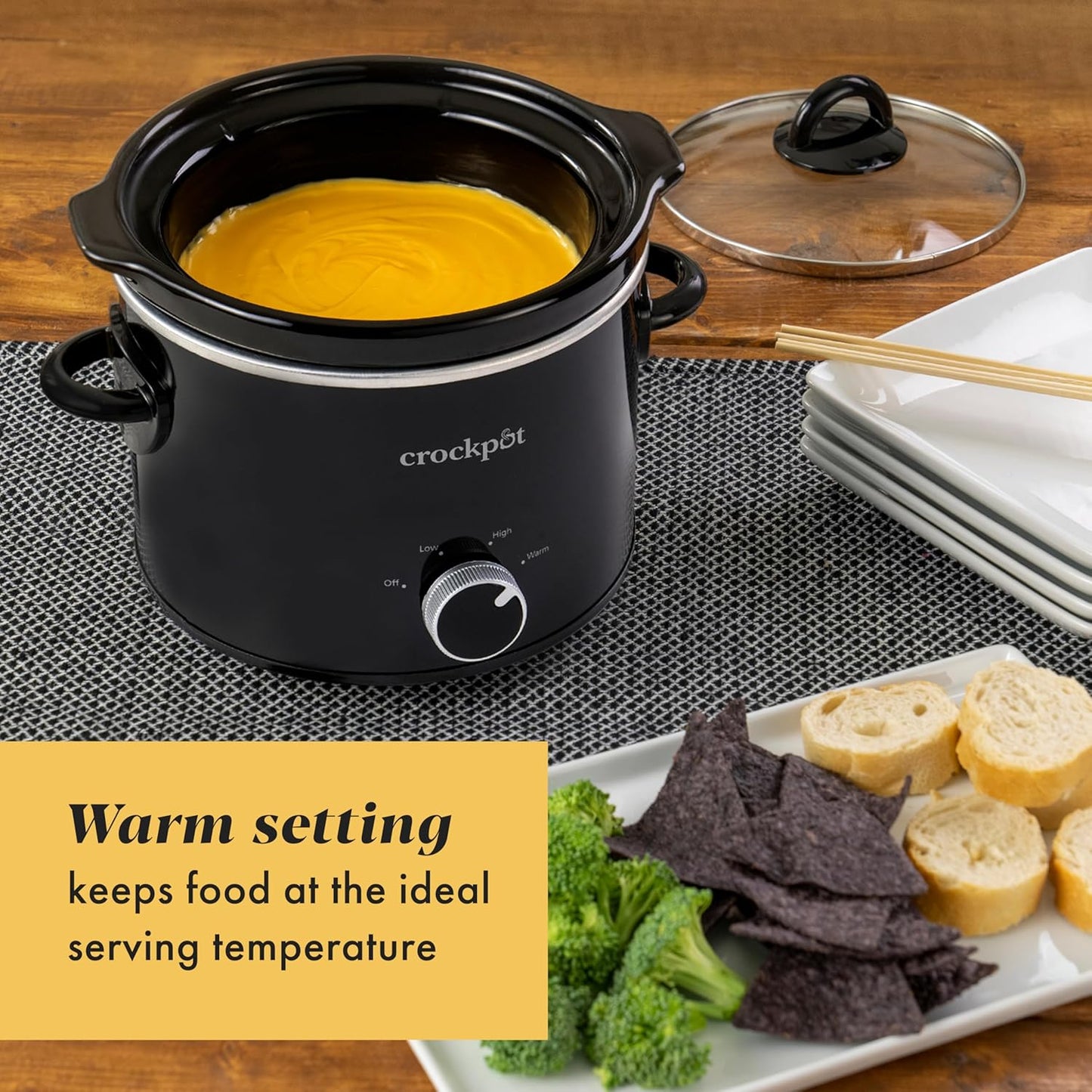2 Quart Mini Slow Cooker – Classic Compact Cooker - Curated Catalog Q8